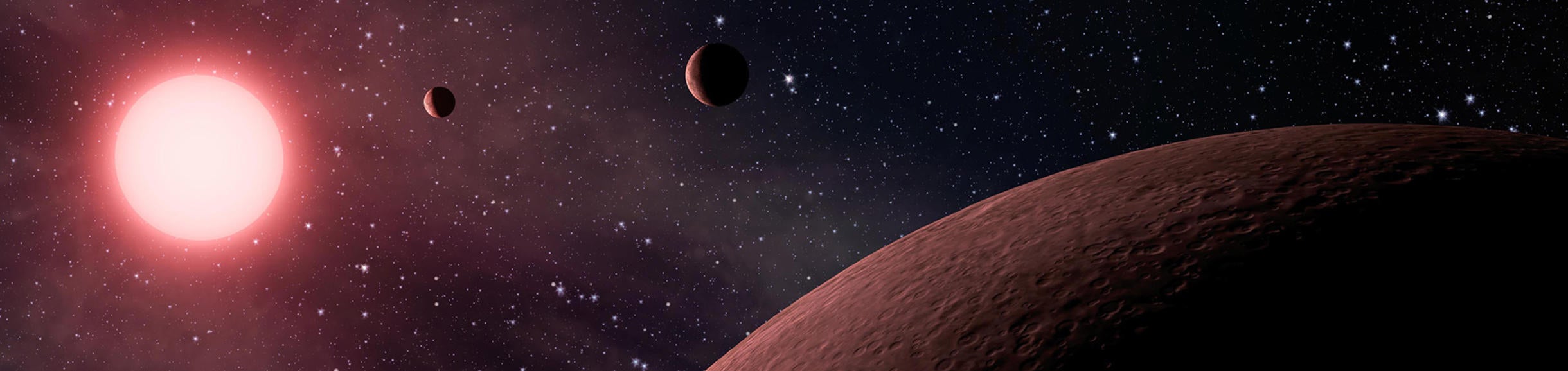 NASA Exoplanet (artist rendering)