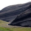 (CREDIT: DEVIN COLE) Black shale sequences on Baffin Island, Canada.
